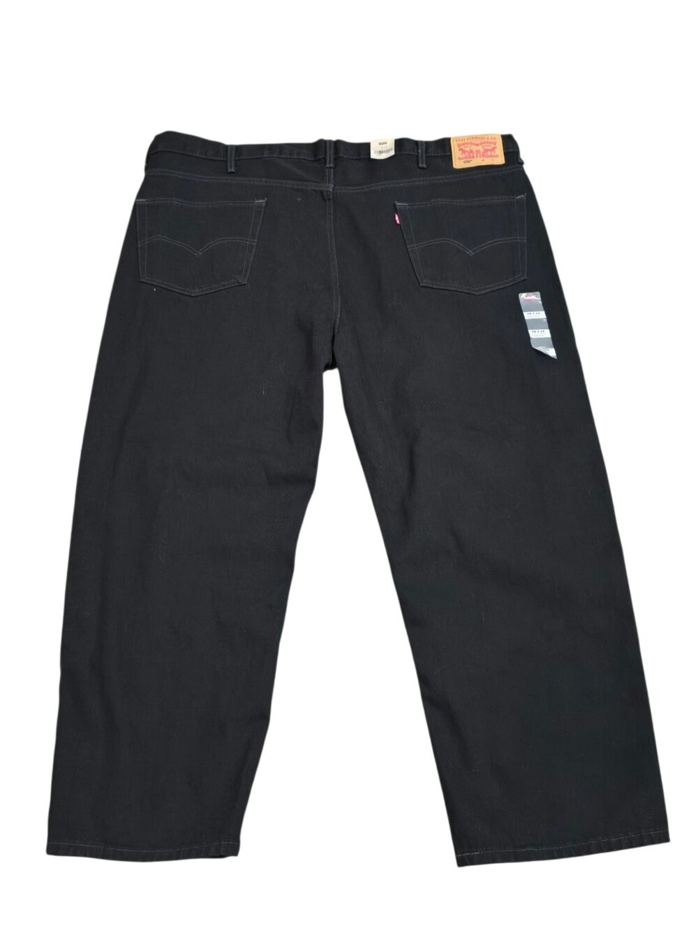 Levi's 550 Relaxed Fit Black Jeans Men's 48x29 NWT Big & Tall Classic